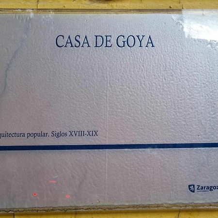 Casa De Goya Comotucasa Сарагоса Экстерьер фото